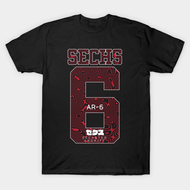 SECHS v2 T-Shirt by Krobilad